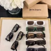 Palm Angels Sunglasses Blk/Silver